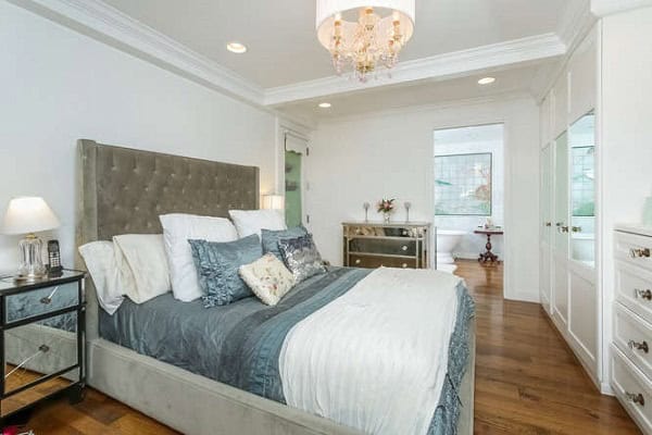 Modern Chic Master, Designer La Jolla Bedroom, Modern Casual Design