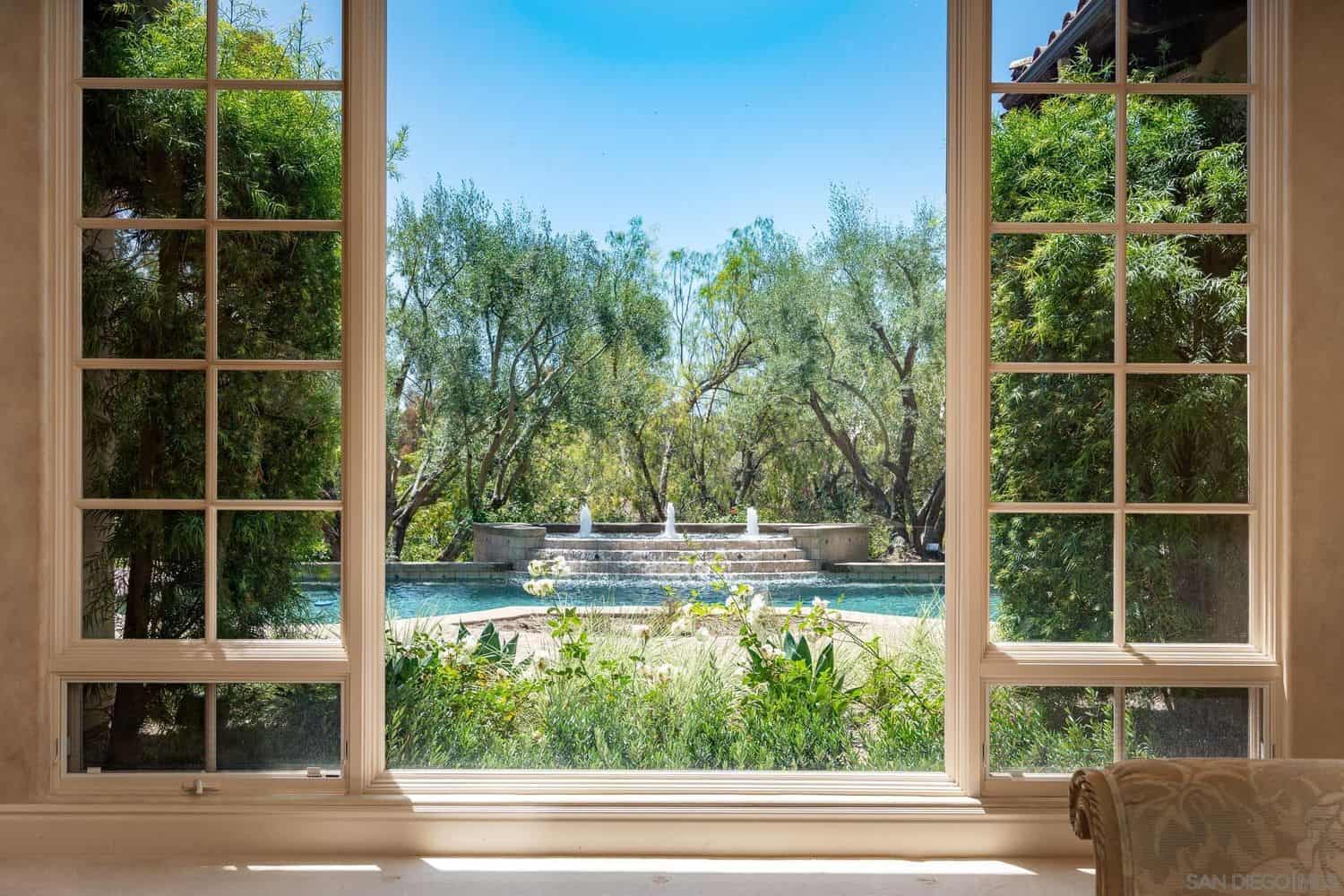 OVERLOOKING THE 3RD FAIRWAY of the Bridges of Rancho Santa Fe San